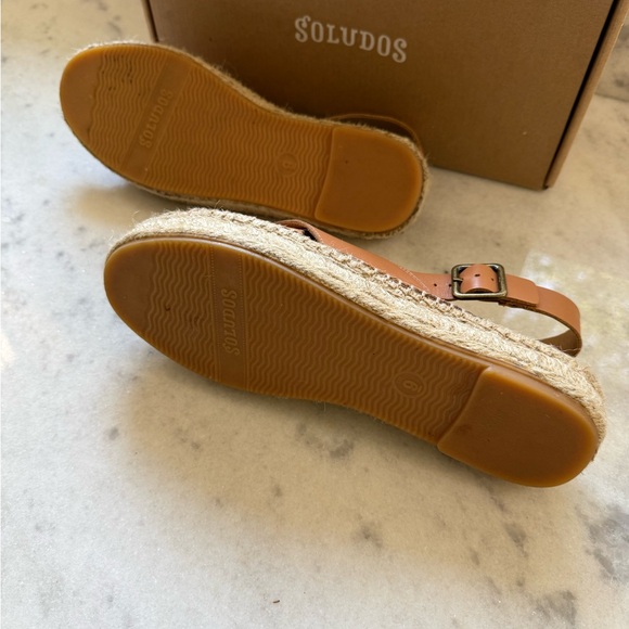 Soludos Eloise Camel Espadrille Sandals - Picture 5 of 6